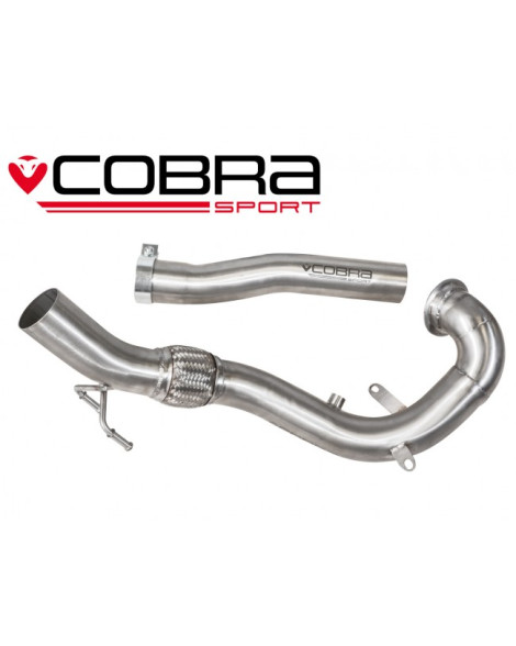 Volkswagen Polo GTI 1.8 TSI (3 + 5 Door) 15+ Cobra Front Pipe & De-Cat Section Volkswagen Polo GTI 1.8 TSI (3 + 5 Door) 15+ Cobra Front Pipe & De-Cat Section