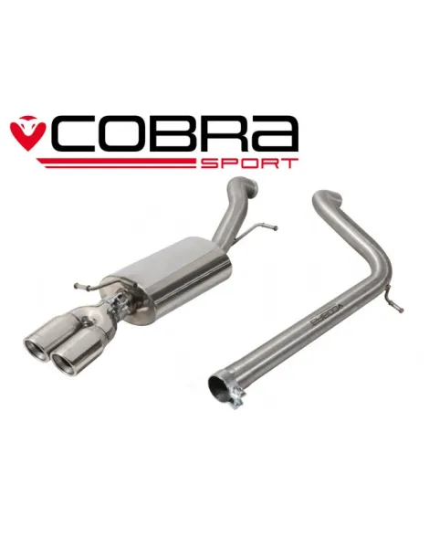 Volkswagen Polo GTI 1.8 TSI (3 + 5 Door) 15+ Cobra Cat Back System (Non-Resonated) Volkswagen Polo GTI 1.8 TSI (3 + 5 Door) 15+ Cobra Cat Back System (Non-Resonated)