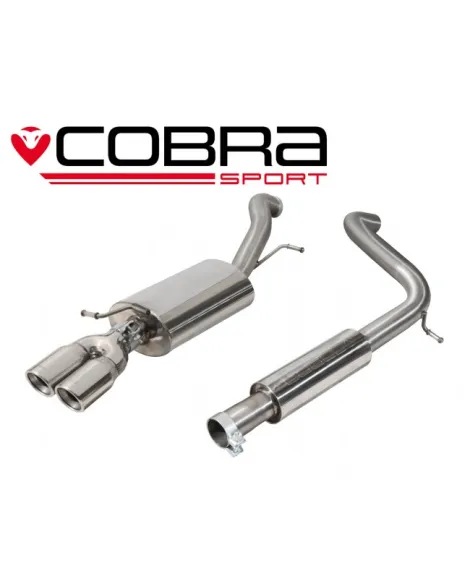 Volkswagen Polo GTI 1.8 TSI (3 + 5 Door) 15+ Cobra Cat Back System (Resonated) Volkswagen Polo GTI 1.8 TSI (3 + 5 Door) 15+ Cobra Cat Back System (Resonated)