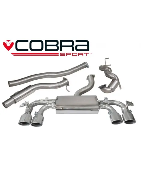Volkswagen Golf R Mk7 (5G) 12+ Cobra Turbo Back Package (with Sports Cat & Resonator) - Valvetronic Volkswagen Golf R Mk7 (5G) 12+ Cobra Turbo Back Package (with Sports Cat & Resonator) - Valvetronic