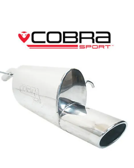 Vauxhall Corsa D (06-13) 1.2 & 1.4L Petrol 07-14 Cobra Sport Rear Box Vauxhall Corsa D (06-13) 1.2 & 1.4L Petrol 07-14 Cobra Sport Rear Box