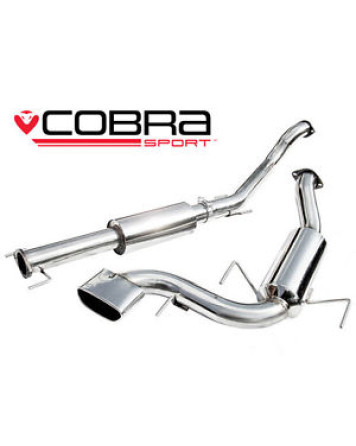 Vauxhall Astra H VXR 05-11 Cobra Sport Cat Back System (Resonated)