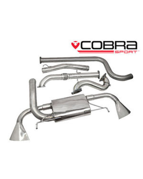 Vauxhall Astra J VXR 12 Cobra Sport Turbo Back Package with Sports Cat (Non-Resonated)