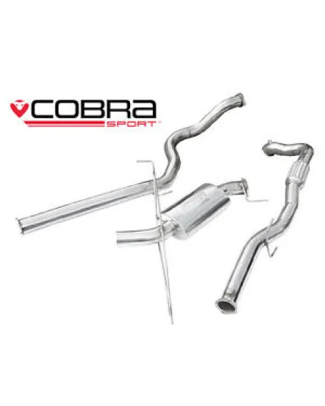 Vauxhall Corsa D VXR 10-14 Cobra Sport Turbo Back Package with De-Cat (Non-Resonated) Vauxhall Corsa D VXR 10-14 Cobra Sport Turbo Back Package with De-Cat (Non-Resonated)