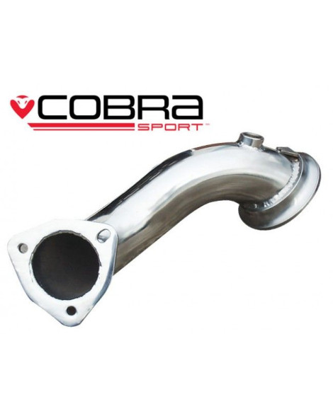 Vauxhall Astra H SRI 2.0 T 04-10 Cobra Sport Pre-cat / De-cat Pipe Vauxhall Astra H SRI 2.0 T 04-10 Cobra Sport Pre-cat / De-cat Pipe