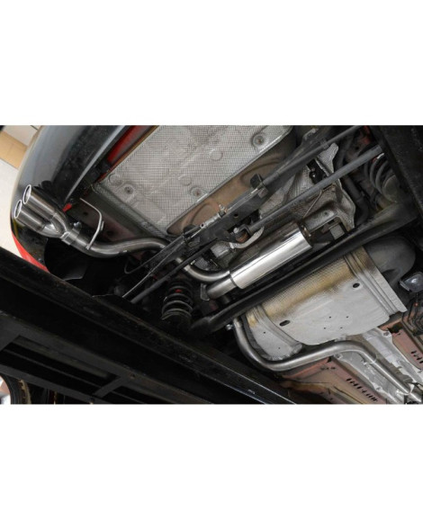 Vauxhall Astra J 1.6 GTC 09+ Cobra Sport Cat Back System (Non-Resonated) Vauxhall Astra J 1.6 GTC 09+ Cobra Sport Cat Back System (Non-Resonated)