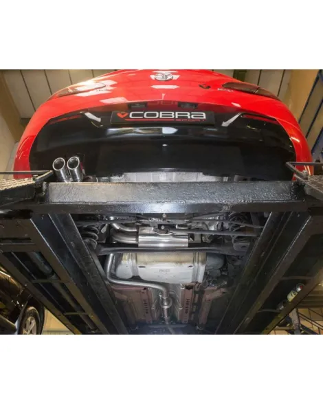 Vauxhall Astra J 1.6 GTC 09+ Cobra Sport Cat Back System (Resonated) Vauxhall Astra J 1.6 GTC 09+ Cobra Sport Cat Back System (Resonated)