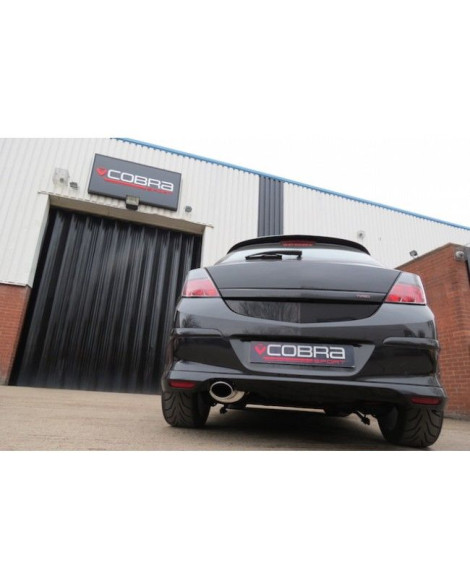 Vauxhall Astra H 1.4 / 1.6 / 1.8 04-10 Cobra Sport Cat Back System (Resonated) Vauxhall Astra H 1.4 / 1.6 / 1.8 04-10 Cobra Sport Cat Back System (Resonated)