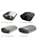 Vauxhall Astra H VXR 05-11 Cobra Sport Cat Back System 3" Bore (Non-Resonated)