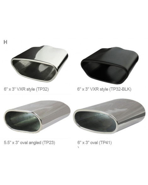 Vauxhall Astra H VXR 05-11 Cobra Sport Cat Back System 3" Bore (Resonated)