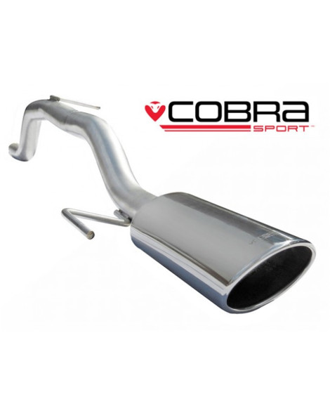 Vauxhall Corsa D (06-13) 1.2 & 1.4L Petrol 07-14 Cobra Sport Rear Box (Venom Range) Vauxhall Corsa D (06-13) 1.2 & 1.4L Petrol 07-14 Cobra Sport Rear Box (Venom Range)
