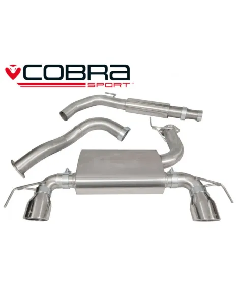 Vauxhall Corsa E VXR 15+ Cobra Centre/Rear (Resonated) Vauxhall Corsa E VXR 15+ Cobra Centre/Rear (Resonated)