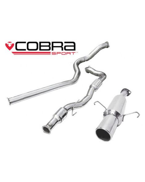 Vauxhall Corsa D Sri 07-09 Cobra Sport Turbo Back Package with Sports Cat (Non-Resonated) Vauxhall Corsa D Sri 07-09 Cobra Sport Turbo Back Package with Sports Cat (Non-Resonated)