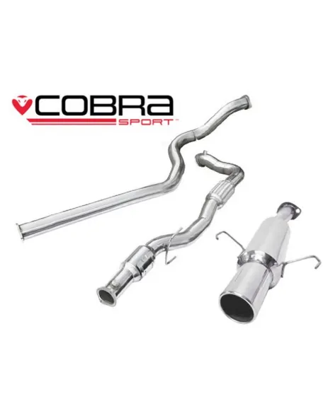 Vauxhall Corsa D Sri 10-14 Cobra Sport Turbo Back Package with Sports Cat (Non-Resonated) Vauxhall Corsa D Sri 10-14 Cobra Sport Turbo Back Package with Sports Cat (Non-Resonated)