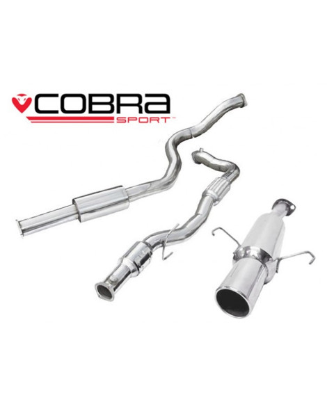 Vauxhall Corsa D Sri 10-14 Cobra Sport Turbo Back Package with Sports Cat (Resonated) Vauxhall Corsa D Sri 10-14 Cobra Sport Turbo Back Package with Sports Cat (Resonated)