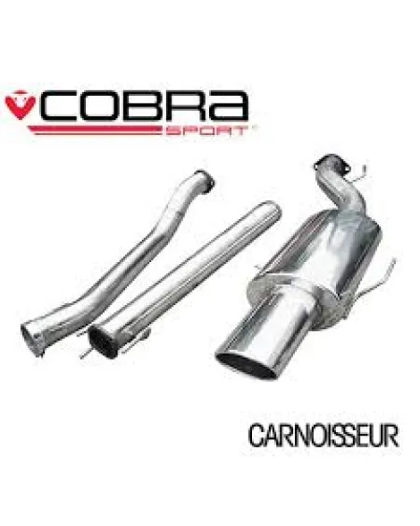 Vauxhall Astra G Turbo (Coupe) 98-04 Cobra Sport Cat Back System 3" Bore (Non-Resonated) Vauxhall Astra G Turbo (Coupe) 98-04 Cobra Sport Cat Back System 3" Bore (Non-Resonated)