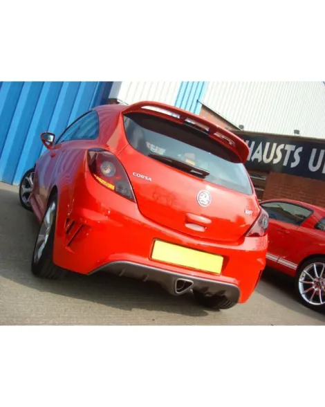 Vauxhall Corsa D VXR 07-09 Cobra Sport Turbo Back Package with Sports Cat (Resonated)