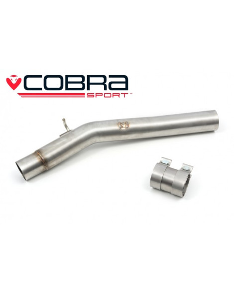 Audi S3 (8V) (3 door) Quattro 13+ Cobra Sport Centre Silencer Delete Pipe Audi S3 (8V) (3 door) Quattro 13+ Cobra Sport Centre Silencer Delete Pipe