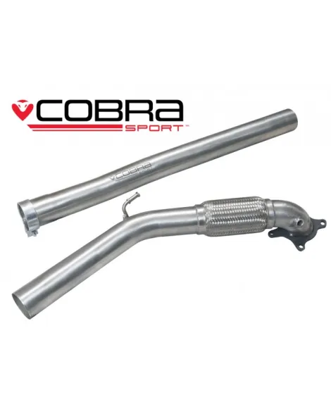 Audi TT 1.8 & 2.0 TFSI (Mk2) (2WD) 11 Cobra Sport Front Pipe / De-cat Audi TT 1.8 & 2.0 TFSI (Mk2) (2WD) 11 Cobra Sport Front Pipe / De-cat