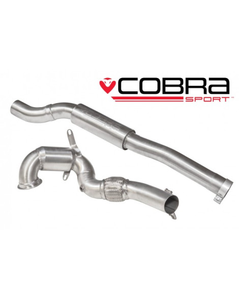Audi TTS 2.0 TFSI (MK3) (Quattro) Coupe 15+ Cobra Sport Front Pipe & De-Cat Section 