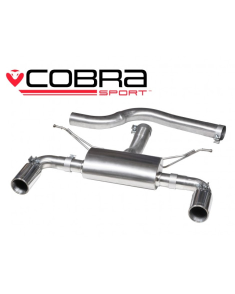 BMW 330D (F30 LCI) M Sport (340i Conversion) 15+ Cobra Sport Dual Exit Centre & Rear Box Section (Fits M-Sport 340i Panel) BMW 330D (F30 LCI) M Sport (340i Conversion) 15+ Cobra Sport Dual Exit Centre & Rear Box Section (Fits M-Sport 340i Panel)