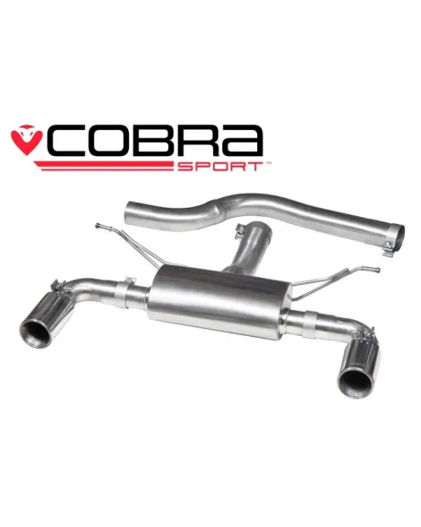 BMW 335D (F30) M Sport (340i Conversion) 13+ Cobra Sport Dual Exit Centre & Rear Box Section (Fits M-Sport 340i Panel) BMW 335D (F30) M Sport (340i Conversion) 13+ Cobra Sport Dual Exit Centre & Rear Box Section (Fits M-Sport 340i Panel)