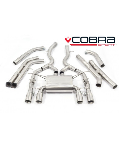 BMW M4 (F82) Coupe 14+ Cobra Sport Primary Cat Back System (Valved) BMW M4 (F82) Coupe 14+ Cobra Sport Primary Cat Back System (Valved)
