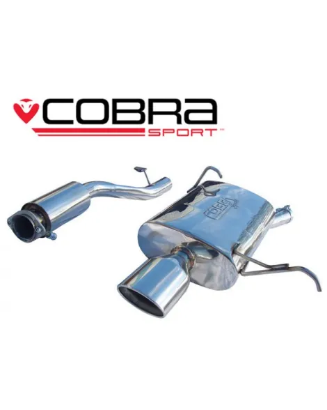BMW Z3 1.9 (M44 Engine) 95-00 Cobra Sport Cat Back System