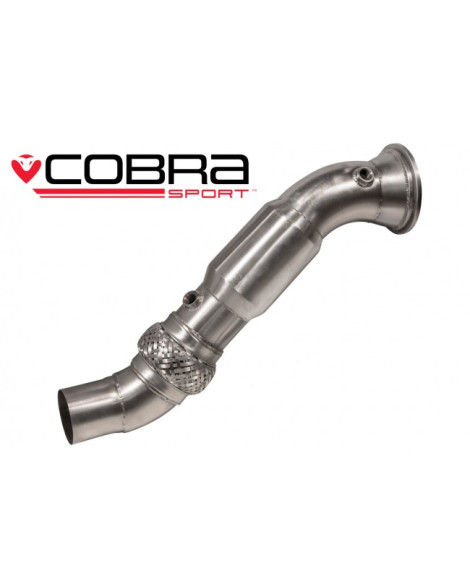 BMW M240i (F22 LCI) 15+ Cobra Sport Front Pipe / Sports Cat 