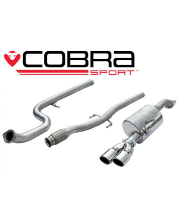 Peugeot 208 GTI 1.6 T 12+ Cobra Sport Cat Back System (Non Resonated)