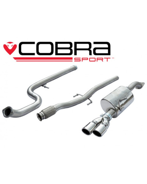 Peugeot 208 GTI 1.6 T 12+ Cobra Sport Cat Back System (Non Resonated) Peugeot 208 GTI 1.6 T 12+ Cobra Sport Cat Back System (Non Resonated)