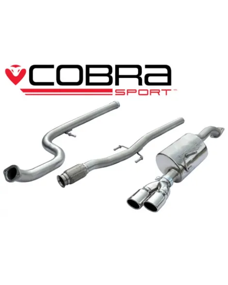 Peugeot 208 GTI 1.6 T 12+ Cobra Sport Cat Back System (Non Resonated) Peugeot 208 GTI 1.6 T 12+ Cobra Sport Cat Back System (Non Resonated)