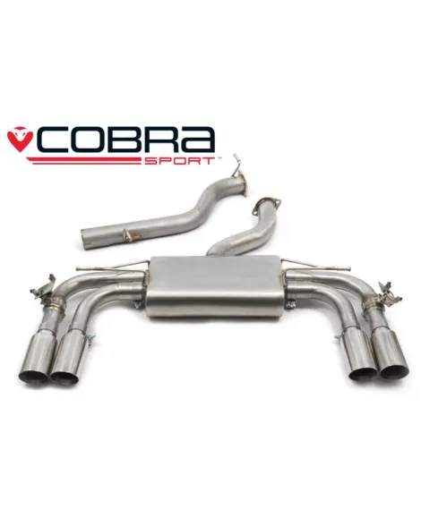 Cupra Ateca 2.0 TSI 4 DRIVE 19+ Cobra Sport GPF-Back System (Valved) Cupra Ateca 2.0 TSI 4 DRIVE 19+ Cobra Sport GPF-Back System (Valved)
