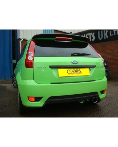 Ford Fiesta Mk6 Zetec-S 02-07 Cobra Cat Back Exhaust System (Resonated) (Only fits ST panel) Ford Fiesta Mk6 Zetec-S 02-07 Cobra Cat Back Exhaust System (Resonated) (Only fits ST panel)