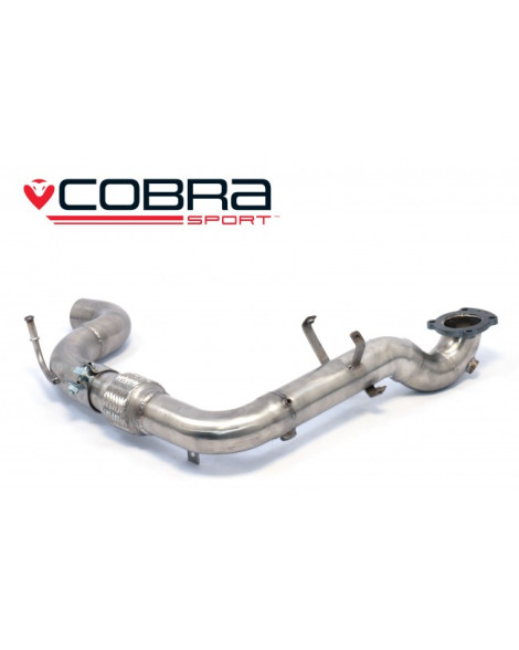 Ford Fiesta Mk8 1.0T EcoBoost ST Line 17+ Cobra Sport Sports Cat Pipe Ford Fiesta Mk8 1.0T EcoBoost ST Line 17+ Cobra Sport Sports Cat Pipe