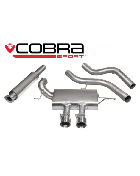Ford Focus ST 250 (Mk3) 12+ Cobra Cat Back System (Resonated) Ford Focus ST 250 (Mk3) 12+ Cobra Cat Back System (Resonated)