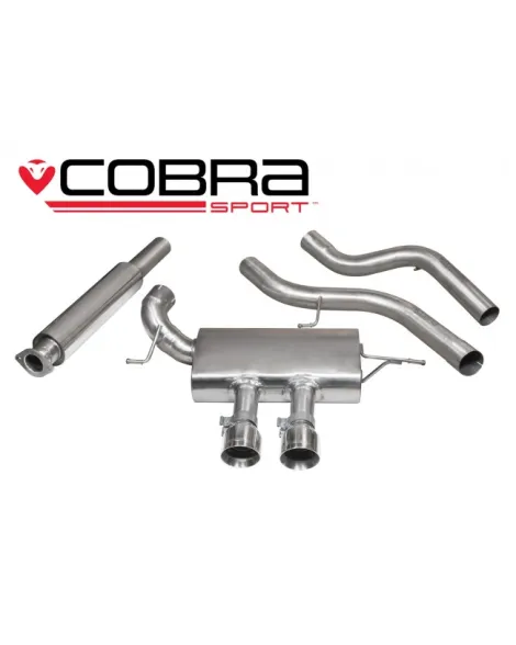 Ford Focus ST 250 (Mk3) 12+ Cobra Cat Back System (Resonated) Ford Focus ST 250 (Mk3) 12+ Cobra Cat Back System (Resonated)