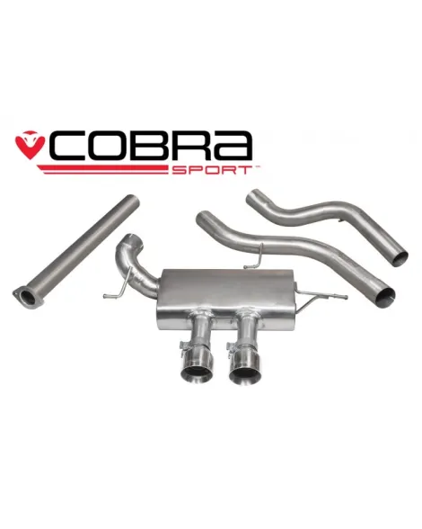 Ford Focus ST 250 (Mk3) 12+ Cobra Exhaust Cat Back System (Non-Resonated) Ford Focus ST 250 (Mk3) 12+ Cobra Exhaust Cat Back System (Non-Resonated)