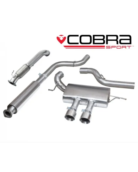 Ford Focus ST 250 (Mk3) 12+ Cobra Exhaust Turbo Back System De-Cat (Resonated) Ford Focus ST 250 (Mk3) 12+ Cobra Exhaust Turbo Back System De-Cat (Resonated)