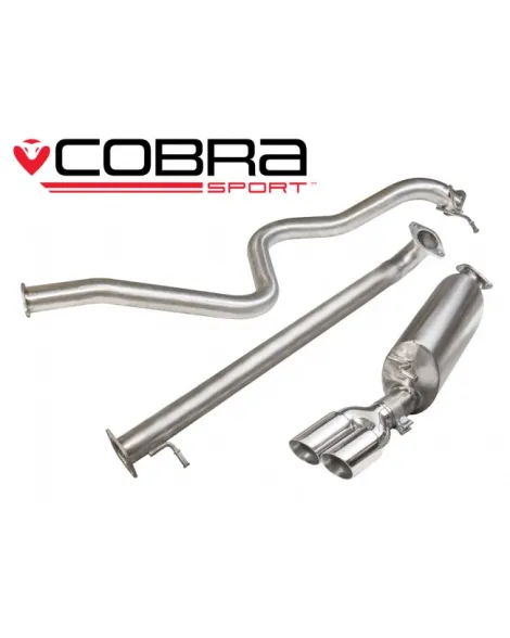 Ford Fiesta MK7 1.0T Ecoboost (Zetec S) 13+ Cobra Cat Back System (Non-Resonated) Ford Fiesta MK7 1.0T Ecoboost (Zetec S) 13+ Cobra Cat Back System (Non-Resonated)