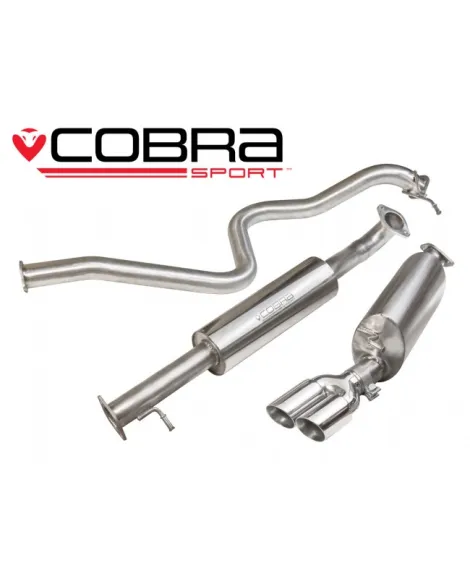 Ford Fiesta MK7 1.0T Ecoboost (Zetec S) 13+ Cobra Cat Back System (Resonated) Ford Fiesta MK7 1.0T Ecoboost (Zetec S) 13+ Cobra Cat Back System (Resonated)