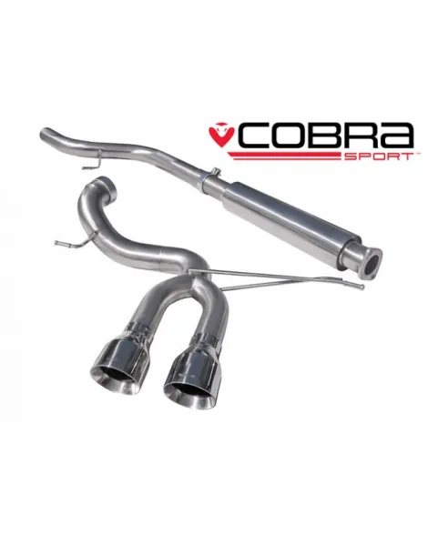 Ford Focus ST 250 (Mk3) 12+ Cobra Cat Back System (Venom Range - Note Very Loud) Ford Focus ST 250 (Mk3) 12+ Cobra Cat Back System (Venom Range - Note Very Loud)