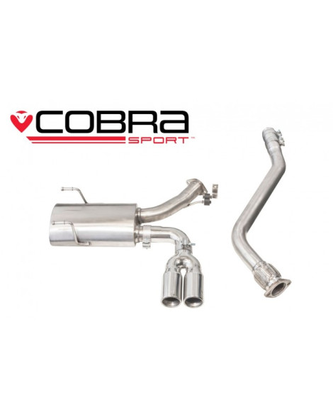 Mazda MX-5 Mk4 (ND) 1.5L & 2.0L (incl RF) 15+ Cobra Sport Centre Exit Cat Back System (Non Resonated) Mazda MX-5 Mk4 (ND) 1.5L & 2.0L (incl RF) 15+ Cobra Sport Centre Exit Cat Back System (Non Resonated)