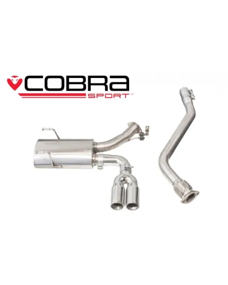 Mazda MX-5 Mk4 (ND) 1.5L & 2.0L (incl RF) 15+ Cobra Sport Centre Exit Cat Back System (Non Resonated) Mazda MX-5 Mk4 (ND) 1.5L & 2.0L (incl RF) 15+ Cobra Sport Centre Exit Cat Back System (Non Resonated)