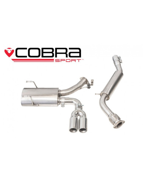 Mazda MX-5 Mk4 (ND) 1.5L & 2.0L (incl RF) 15+ Cobra Sport Centre Exit Cat Back System (Resonated) Mazda MX-5 Mk4 (ND) 1.5L & 2.0L (incl RF) 15+ Cobra Sport Centre Exit Cat Back System (Resonated)