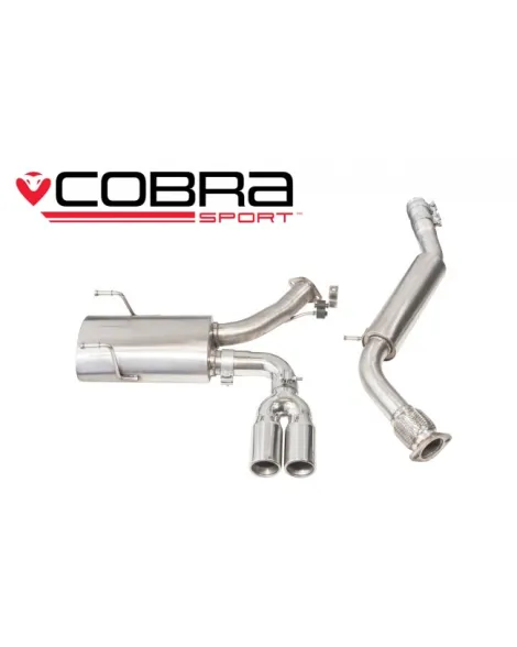 Mazda MX-5 Mk4 (ND) 1.5L & 2.0L (incl RF) 15+ Cobra Sport Centre Exit Cat Back System (Resonated) Mazda MX-5 Mk4 (ND) 1.5L & 2.0L (incl RF) 15+ Cobra Sport Centre Exit Cat Back System (Resonated)