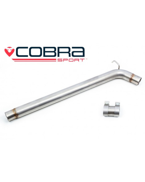 Seat Leon Cupra ST 280 / 290 Estate (Non-GPF) 14-18 Cobra Sport Centre Silencer Delete Pipe Seat Leon Cupra ST 280 / 290 Estate (Non-GPF) 14-18 Cobra Sport Centre Silencer Delete Pipe