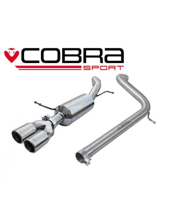 Seat Ibiza FR 1.2 TSI 10-15 Cobra Sport Cat Back System (Non-Resonated)