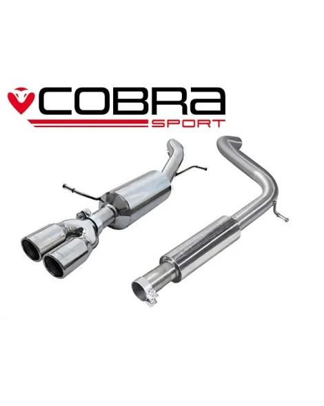 Seat Ibiza FR 1.2 TSI 10-15 Cobra Sport Cat Back System (Resonated) Seat Ibiza FR 1.2 TSI 10-15 Cobra Sport Cat Back System (Resonated)