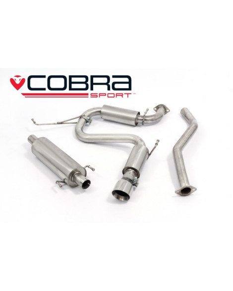 Toyota Celica VVTi T-Sport 190 99-06 Cobra Sport Cat Back System Toyota Celica VVTi T-Sport 190 99-06 Cobra Sport Cat Back System